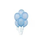 Açık Mavi Standart Balon 100 Lü