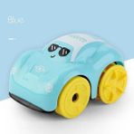 Açık Mavi Stil Çocuk Banyo Suyu Oynayan Oyuncaklar Abs Clockwork Araba Karikatür Araç Bebek Banyo Oyuncak Çocuklar Hediye Amfibi Arabalar Banyo Yüzen Oyuncak (Yurt Dışından) - Renkli