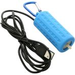 Açık Mavi Stil Mini USB Akvaryum Balık Tankı Oksijen Hava Pompası Taşınabilir Sessiz Enerji Tasarruflu Malzemeler Su Ürünleri Terraryum Balık Tankı Aksesuarları (Yurt Dışından)