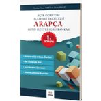 Açık Öğretim İlahiyat Fakültesi 1. Dönem Arapça Konu Özetli Soru Bankası