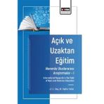 Açık ve Uzaktan Eğitim Alanında Uluslararası Araştırmalar I / International Research in the Field of Open and Distance Education