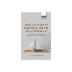 Açık ve Uzaktan Eğitimde Anlatı Araştırmaları