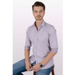 Açık Vişne Slimfit Hediye Kutulu Erkek Gömlek XXL