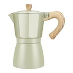 Açık Yeşil 150ML 50ML Soba Üstü Espresso Cezve Makinesi Termo Sürahi Sürahi Alüminyum Pot Mocha Espresso Süzgeç Cafe Su Isıtıcısı Çay Makinesi Mutfak (Yurt Dışından) - Renkli - Coffee Pots