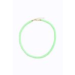 Açık Yeşil Fimo Boncuk Kolye, Choker Kolye