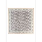 Açık Yeşil Laila Saf İpek Küçük Kare Eşarp 53x53 cm