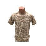 Açıkalın askeri Malzeme Kamuflaj Desenli T-shirt