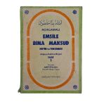 Açıklamalı Emsile Bina Maksud Metin Ve Tercemesi - Arapça Kelime Bilgisi Sarf 1 (İkinci El)