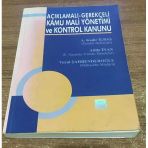 Açıklamalı Gerekçeli Kamu Mali Yönetimi Ve Kontrol Kanunu (Sahafiye Kitap)