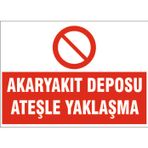 Acil Çıkış Kapısı Önüne Malzeme Konulması Yasaktır, İsg Uyarı Levhası