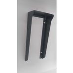 Acil Pano Diafon Small Zil Paneli Kapı Zili Koruyucu Metal Yağmurluk Aparatı 15x34x8 Antrasit