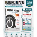 Acil Yayınları Deneme Deposu Tyt Türkçe Denemeleri-Gür Yayınları Tyt Matematik Deneme Hediye!!