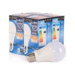 Ack 12W LED Ampul 3000K Günışığı E27 4'lü Eko Paket - Gün Işığı