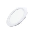 Ack 15 Watt 1275 Lümen Beyaz Kasa Beyaz Işık Yuvarlak Sıva Altı Led Panel Armatür ( Ap01 - 01530 ) - 6500K - Beyaz