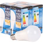 Ack 15W LED Ampul 3000K Günışığı E27 4'lü Eko Paket - Gün Işığı