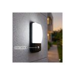 ACK 20W SENSÖRLÜ LED DUVAR APLİĞİ SİYAH 6500K IP65
