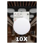 ACK 24W 6500K Beyaz Sıva Üstü Led Armatür 10 ADET