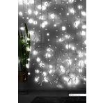 ACK 400 Ledli 6500 K 220 V 2 m Seri Led Süsleme Perde Beyaz Işık