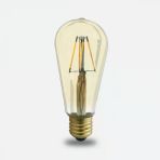 Ack 4W Rustik LED Ampül, E27 ( ST64 )