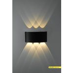 ACK 6w Çift Yönlü Led Duvar Aplik Iç Ve Dış Mekan Dekoratif Aydınlatma Bahçe Aydınlatması AH07-07201