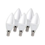 Ack 7W E14 LED Ampul 6500K Beyaz AA09-00713 (5'li Paket)