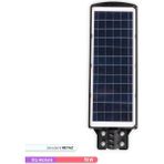 Ack 90W 180 LED Solar Sokak Armatürü Siyah Kasa 6500K Beyaz Işık 3.2V - 6500K - Beyaz