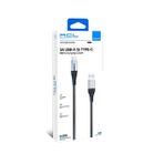 ACK-99v Acl Ack-99 3A 15 Watt 1.2Mt Usb-A To Type-C Led Işıklı Şarj Kablosu Usb Kablo