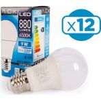 Ack 9W A60 Ampul 6500K Beyaz Işık 220V E27 12'li Paket