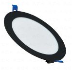 ACK 9W Beyaz Led Panel Siyah Kasa Armatür