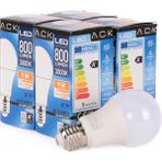 Ack 9W LED Ampul 3000K Günışığı E27 4'lü Eko Paket - Gün Işığı