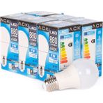 Ack 9w Led Ampul 6500k Beyaz Işık E27 6'lı Eko Paket