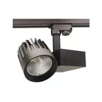 ACK AD30-24611 4000K Ilık Beyaz 50 Watt Siyah Kasa Monofaze Cob Led Ray Spot Armatür