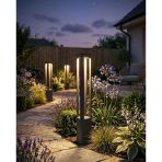 Ack Ag43-02302 7W 80 Cm 3000K Günışığı Dallas Alüminyum Led Bahçe Armatürü