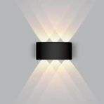 ACK AH07-07201 3x2 Watt 3000K Günışığı Çift Taraflı Dekoratif Led Duvar Apliği