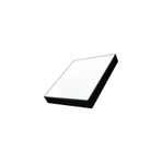 ACK AP06-02431 6500K Beyaz 24W Siyah Kasa Kare Backlight Sıva Üstü LED Panel