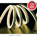 ACK AS03-00603 10W/mt 12V 6500K Beyaz Işık IP65 Neon Led Hortum