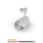 ACK Cob 30 W 3000 K Beyaz Gövde Tek Ayaklı Gün Işığı Led Monofaze Ray Armatürü