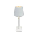 ACK Dimlenebilir Beyaz Dokunmatik LED Metal Dekoratif Masa Lambası 3000K-6000K - AF11-20011