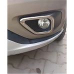 Ack Dizayn Fiat Doblo 2015-2022 Araca Özel Krom Sis Far Çerçevesi Paslanmaz 2pcs