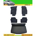 Ack Dizayn Opel Astra H Sd 2004+ Araca Özel Üretim 4d Havuzlu Karbon Paspas Takımı + 3D Bagaj Havuzu - Siyah