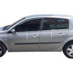 Ack Dizayn Renault Megane 2 Hb 2004-2009 Araca Özel Krom Cam Alt Çıtası A+