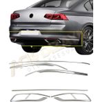 Ack Dizayn Vw Passat B8,5 2019+ Arka 2'li Krom Seti (Egsoz Difüzör Çıtası+Arka Tampon Çıtası) A+