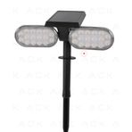 Ack Hareketli Solar 8W 3000K IP65 Led Bahçe Armatürü - AG60-02801
