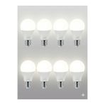 ACK LED Ampul 9W E27 A60 4000K 8 Adet