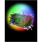 Ack LED String Light Eklenebilir LED Süsleme Işığı Rgb 10 mt Yeşil Kablo