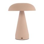 ACK Mantar Masa Lambası, Dimlenebilir LED CCT Işık Rengi, Metal Kasa, Bej AF11-20033