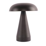 ACK Mantar Masa Lambası, Dimlenebilir LED CCT Işık Rengi, Metal Kasa, Mat Siyah AF11-20031
