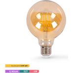 ACK Rustik 2700 K 220 V 4 W E27 Sarı Işık Led G95 Top Ampul