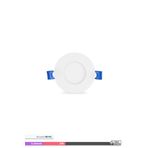 ACK Sıva Altı Yuvarlak LED Panel Armatür Beyaz Gövde 6500K Beyaz Işık 3W AP01-00330