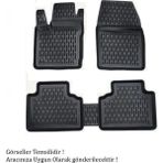 ACK Store Ford Focus 3 2012-2018 Uyumlu 3D Havuzlu Kauçuk Paspas - Siyah